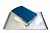 Папка с 100 файлами, толщина пластика 0,8 мм., цвет ассорти (БЮРОКРАТ)